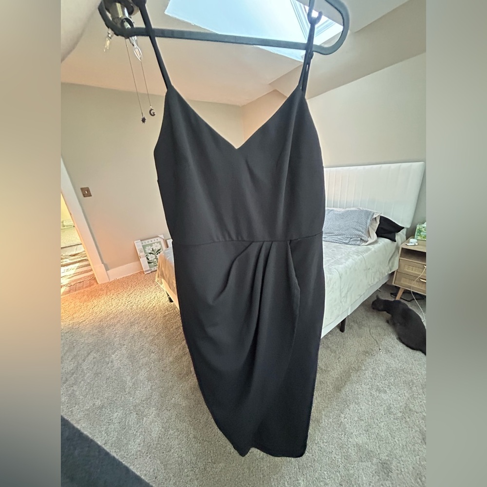Elegant Black Women's Dress